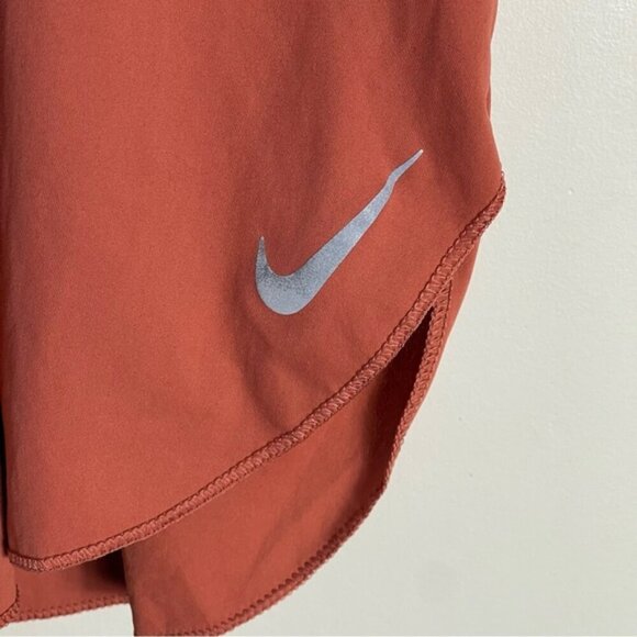 Nike Women's City Sleek Top in dusty peach size XXL reflective gym running yoga - Picture 8 of 14